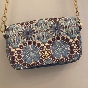 Tory Burch Abstract Floral Crossbody